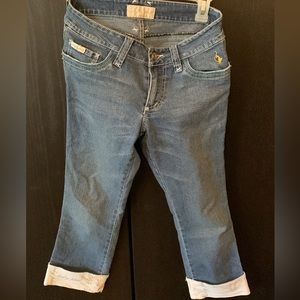 Baby Phat Capri length junior jeans size 3